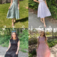 💖New Year's Sale 50% ✨WOMEN'S SUMMER CASUAL FLUTTER SHORT MIDI DRESS