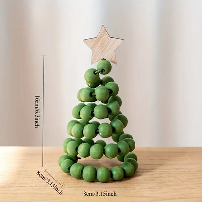 ✨New Christmas Decoration Creative Nordic Wooden Christmas Tree Desktop Ornament🎄