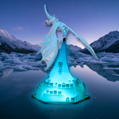 ⚡Big Sale 60% OFF💥🔥3D Printed Dynamic Balance Dragon LED Night Light🐲