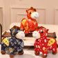 Year of the Horse Copper Coins Plush Doll Home Decoration