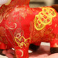 Year of the Horse Copper Coins Plush Doll Home Decoration