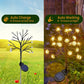 Outdoor Waterproof Cherry Blossom  Multicolor Solar Garden Lights