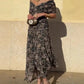 Women's Elegant Mesh Boutonniere Dress