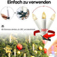 🎄Wireless flameless candles with remote control and clips