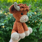 ✨LAST DAY PROMOTION - 50%OFF✨Crochet Highland Cow Amigurumi Pattern🐮- DIY Kit & Finished Plush