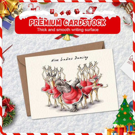 🎄Christmas Sales 50% OFF🎉Twelve Days of Christmas Cards Set