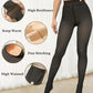 Flawless Legs Fake Translucent Warm Plush Lined Elastic Tights