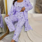 Comfy 3-Piece Pajama Set – Robe, Camisole & Long Pants
