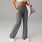 💃 Pantalon Droit Femme – Coupe Ample, Tissu Souple & Élégance Quotidienne ✨