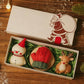 🕯️Cute Festive Scented Candles | Handmade Christmas Gift Set - Aromatherapy & Perfect Holiday Decor