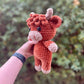 ✨LAST DAY PROMOTION - 50%OFF✨Crochet Highland Cow Amigurumi Pattern🐮- DIY Kit & Finished Plush