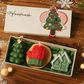🕯️Cute Festive Scented Candles | Handmade Christmas Gift Set - Aromatherapy & Perfect Holiday Decor