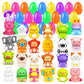 🔥LAST DAY SALE 49% OFF🔥12/24PCS Easter Eggs Prefilled Slow Rising Squishy Toys