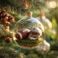 🌲Holiday Gift--⚾Sporty Christmas Ornament