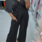 🔥Free Shipping - 50% OFF🔥 Polka Dot Printed Elastic Waist Jumpsuit