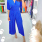 🔥Free Shipping - 50% OFF🔥 Polka Dot Printed Elastic Waist Jumpsuit