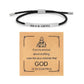 🔥Hot Sale 49% Off🔥Inspire Bracelet GOD IS IN CONTROL/W.W.J.D - Elegant Design with Unique Patterns and Letters