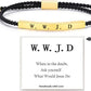 🔥Hot Sale 49% Off🔥Inspire Bracelet GOD IS IN CONTROL/W.W.J.D - Elegant Design with Unique Patterns and Letters