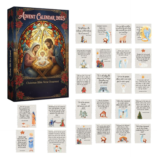 Bible Verses Jesus Advent Calendar