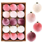 🎄15 pieces of Christmas tree decorations made of velvet balls🎁