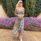 Women's Elegant Mesh Boutonniere Dress