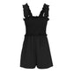 ⏰Hot Sale 49% Off💃Women's Square Neck Sleeveless Romper with Pockets