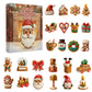🎄Advent calendar with gingerbread man (2D)🍪