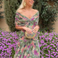 Women's Elegant Mesh Boutonniere Dress