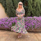 Women's Elegant Mesh Boutonniere Dress