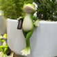 🔥Last Day Sale 50% OFF🐸Frog Flower Pot Hanger Ornament🍷
