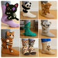 🎁 Last Day 50% OFF – Cosy 3D Knit Animal Socks, Cute & Comfy for You or a Lovely Gift
