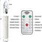 🎄Wireless flameless candles with remote control and clips