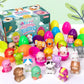 🔥LAST DAY SALE 49% OFF🔥12/24PCS Easter Eggs Prefilled Slow Rising Squishy Toys