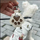 💖Leather Pet Memorial Keychain  🐾 Keep Their Memory Close, Always(60% off🔥)