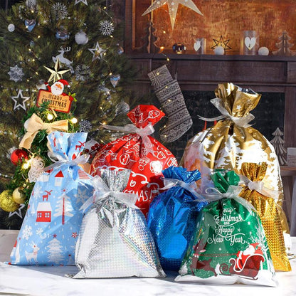 🎄Christmas Sales 60% OFF🎁Drawstring Christmas Gift Bags