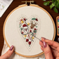 🎅Best Christmas Gift 50%OFF💖DIY Heart Shaped Hand Embroidered Christmas Ornament/Ornament Kit