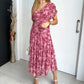 Women's Elegant Mesh Boutonniere Dress