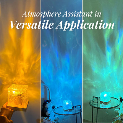 🎁Rotating Wave Projector - Dynamic Ocean Effect, 16 Changing Colors, Perfect for Baby Care and Nursery Decoration🌙🚤💫