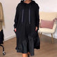 🔥Black Friday Sale 49% OFF🔥Women’s Trendy Casual Loose Fit Hooded Dress