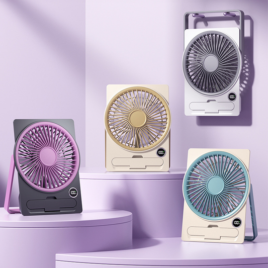 🔥Hot Sale 50% 0FF❄️Ultra Slim Card USB Rechargeable Mini Fan