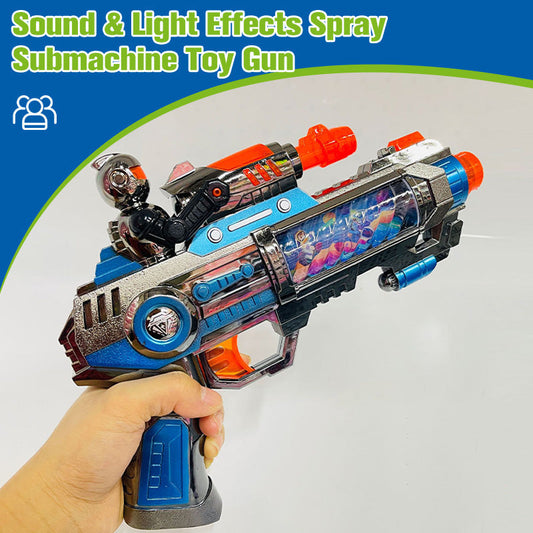 🥰Sound & Light Effects Spray Submachine Toy Gun🥰
