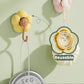 Flower-Shaped Suction Cup Hook for Bathroom & Kitchen