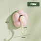 Flower-Shaped Suction Cup Hook for Bathroom & Kitchen
