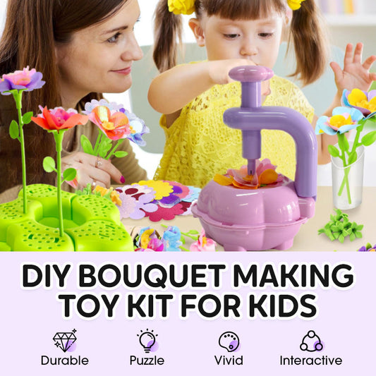 🎁DIY Bouquet Making Toy Kit for Kids🌸