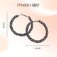 🔥HOT SALE 70% OFF🔥Sparkling Synthetic Diamond Large Hoop Earrings