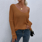 👑Hot Sale 49% Off🔥Graceful Loose V-Neck Pullover Knit Top