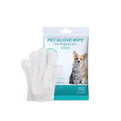 🔥Hot Sale 50% Off🔥Convenient Efficient Pet Wash-Free Wipes Gloves🐾