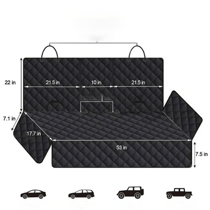 Durable Scratch Resistant Pet Car Seat Cover