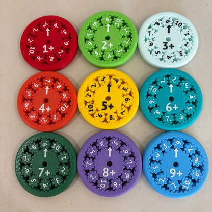 Math Fact Fidget Spinners for Early Education