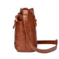 Soft Leather Messenger Multi Pocket Large Capacity Shoulder Bag
